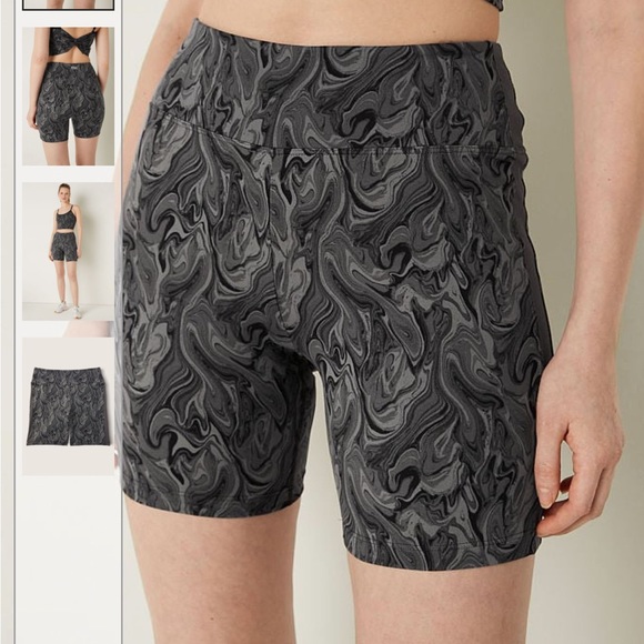 New with tags, VS Pink 6" soft Ultimate High Waist Biker Shorts - Picture 2 of 5